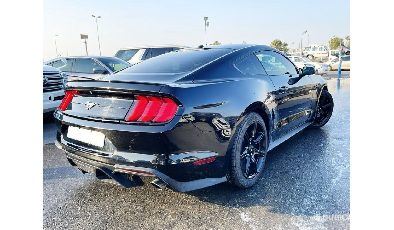 فورد موستانج Ford Mustang Ecoboost 2018 Black with Shelby Kit and Tesla Screen