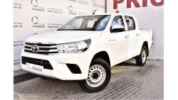 Toyota Hilux GL 2.7L AUTOMATIC DC 4WD 2017 GCC SPECS