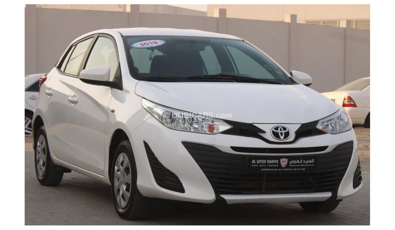 تويوتا يارس تويوتا يارس هاتش باك 2019 خليجي بحالة ممتازة
