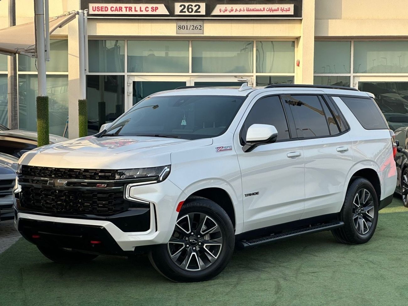 Chevrolet Tahoe Z71 6.2L CHEVROLET TAHOE Z71 GCC 2022  Full Service history ( Under Warranty ) Original Paint full o