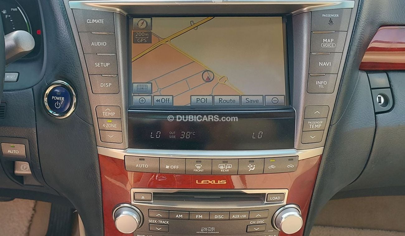 Lexus LS 600 Hybrid 2012 | Partial Service History | GCC