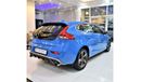Volvo V40 Volvo V40 T5 R-Design ( 2016 Model! ) in Blue Color! GCC Specs