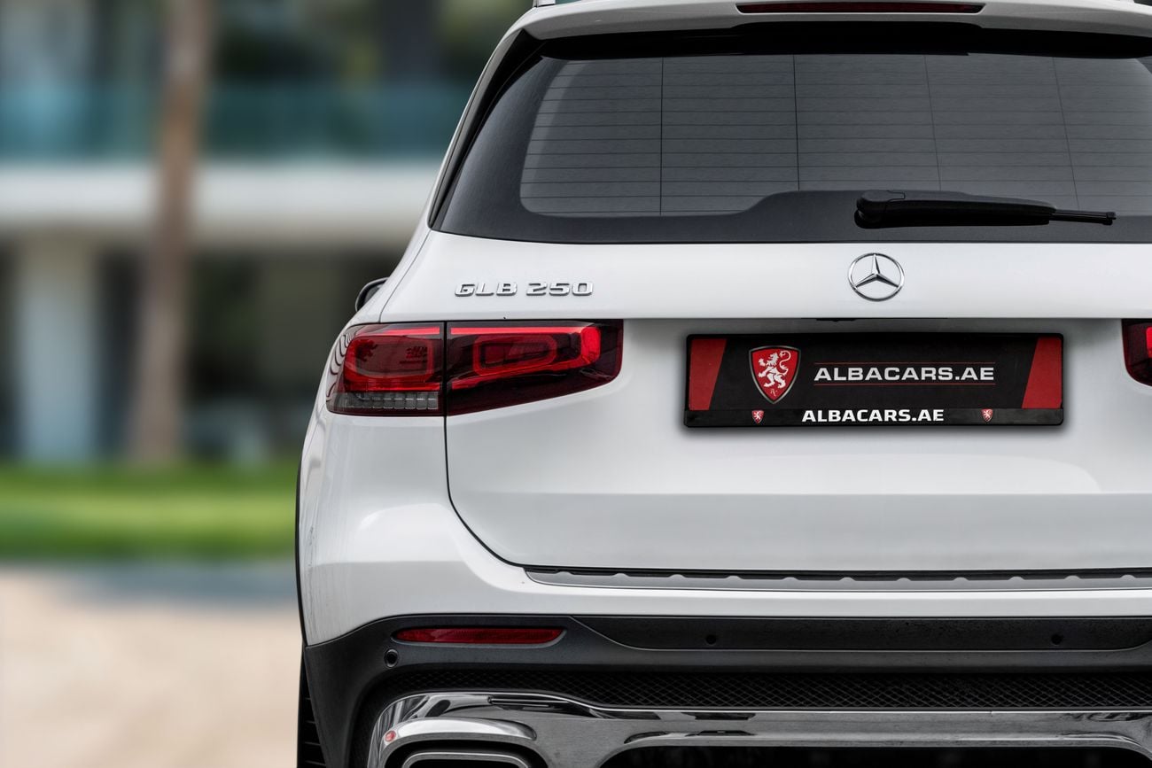 مرسيدس بنز GLB 250 GLB 250 | 2,546 P.M | 0% Downpayment | Mercedes History