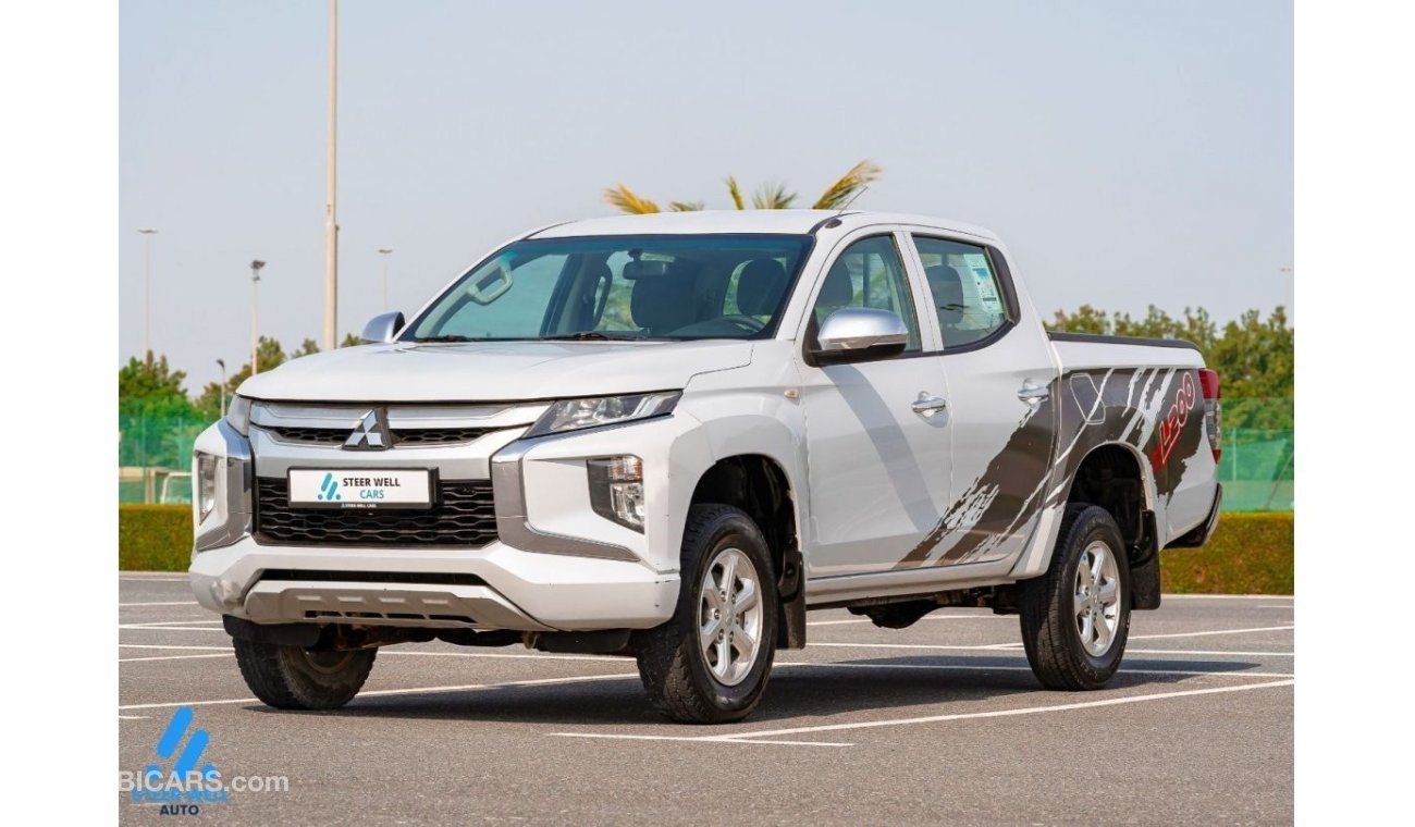 Mitsubishi L200 GL 2019 Petrol Double Cabin M/T 2.4L 4WD / Like New Condition / GCC / Book Now!