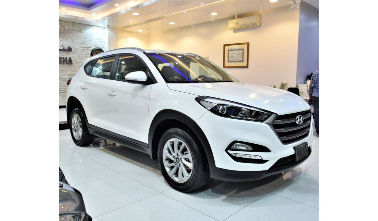 Hyundai Tucson VERY LOW MILEAGE and EXCELLENT DEAL for our Hyundai Tucson 4WD 2016 Model! in White Color! GCC Specs