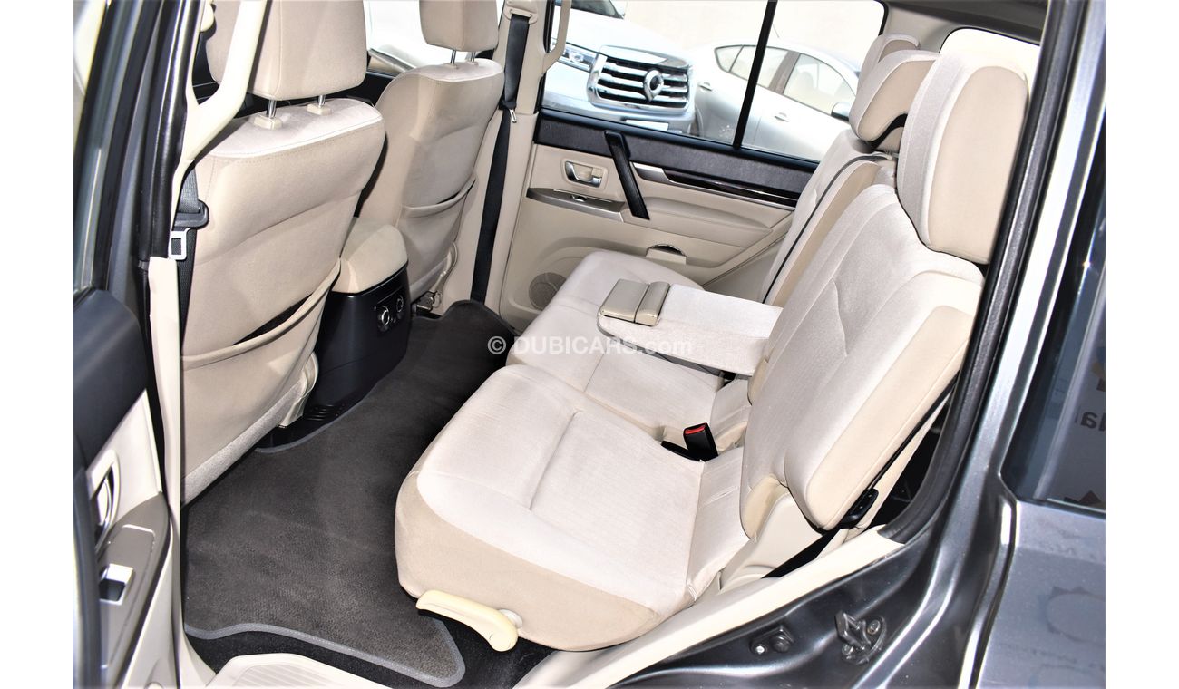 Mitsubishi Pajero AED 1329 PM | 3.0L GLS V6 4WD GCC DEALER WARRANTY