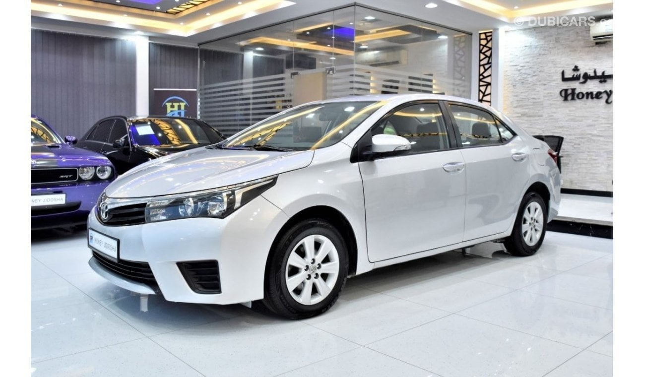 Toyota Corolla EXCELLENT DEAL for our Toyota Corolla SE 2.0 ( 2015 Model ) in Silver Color GCC Specs