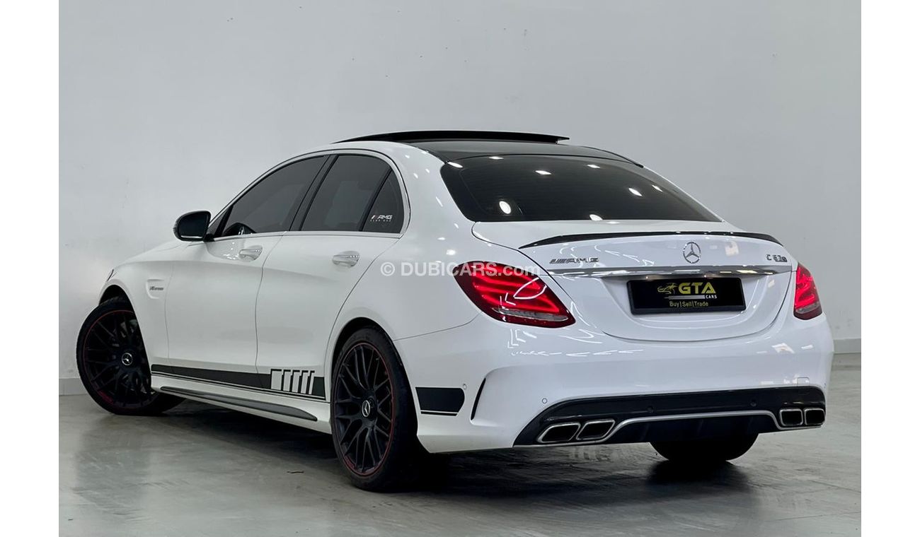 Mercedes-Benz C 63 AMG 2015 Mercedes Benz C63s Edition 1 AMG, Warranty, GCC