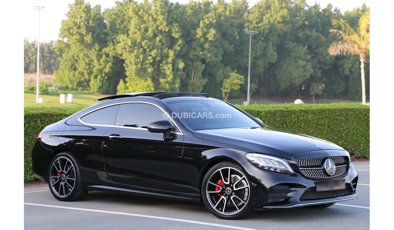Mercedes-Benz C 200 Coupe Mercedes Benz AMG C200 cuop 2021 GCC FULL OPTION under warranty FULL service history