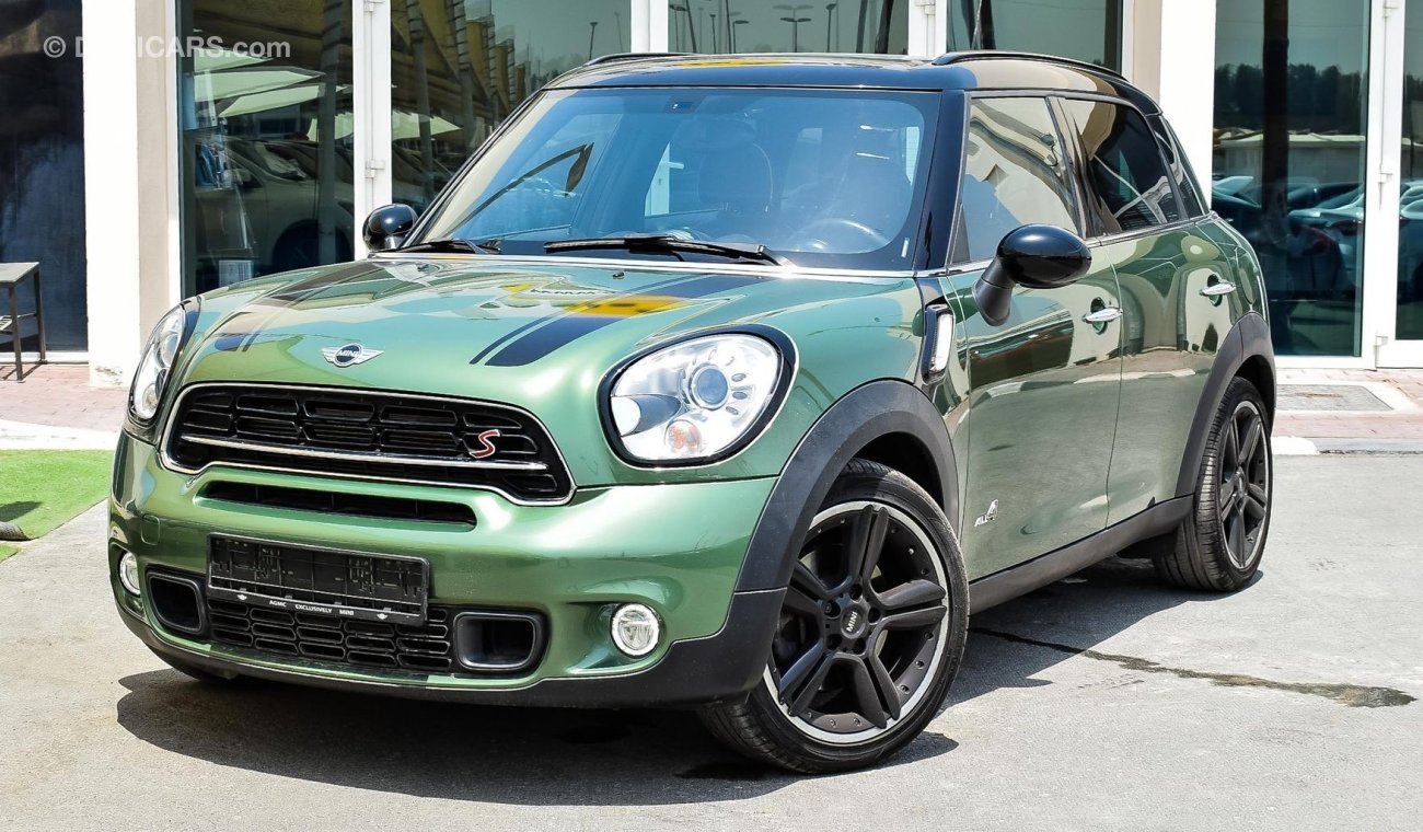 ميني كوبر إس كونتري مان Mini Cooper S Countryman 2016 Full Service History GCC