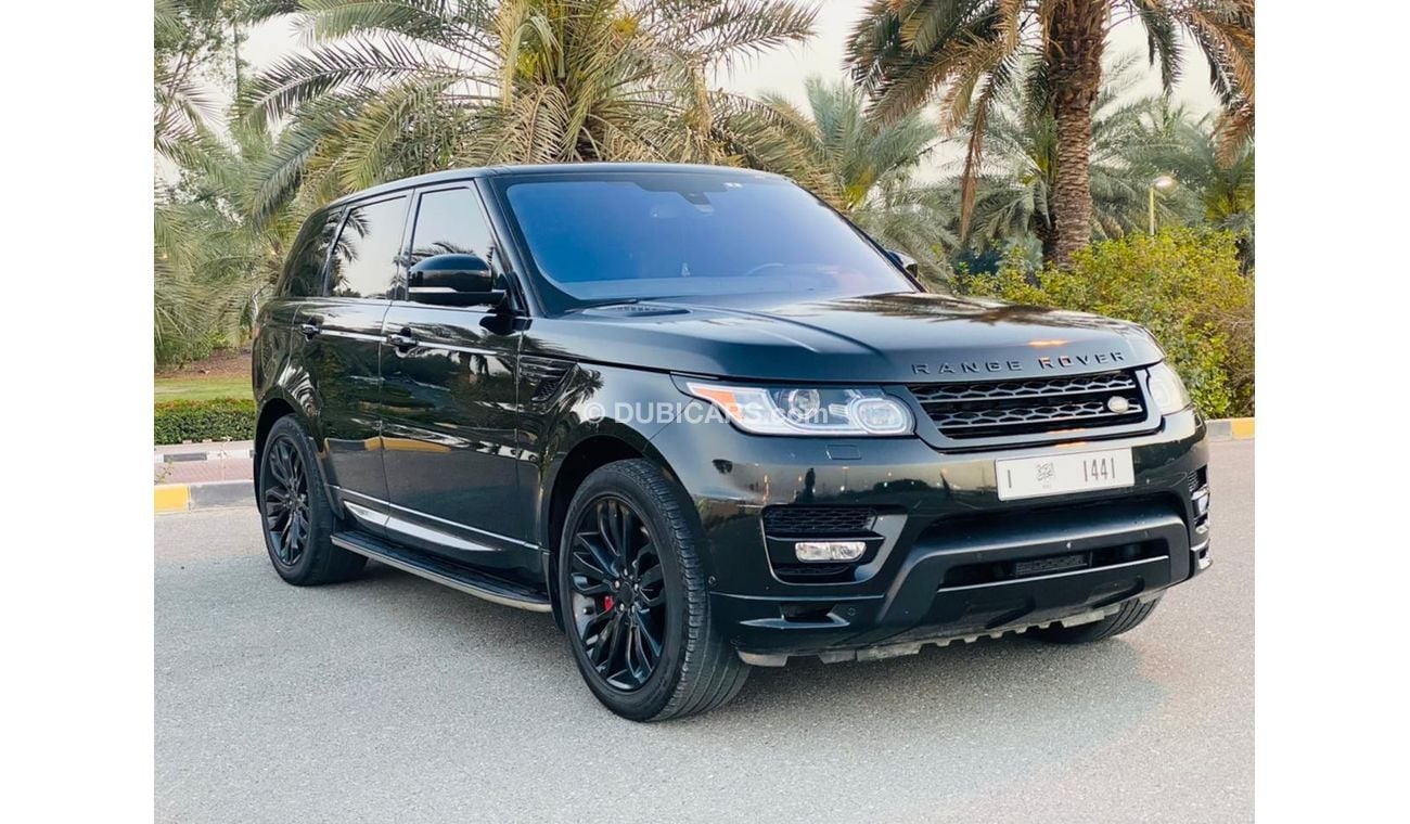 لاند روفر رينج روفر سبورت رنج روفر سبورت سوبر تشارج 8 سليندر 2016 وارد امريكا كلين تايتل بحاله ممتازه