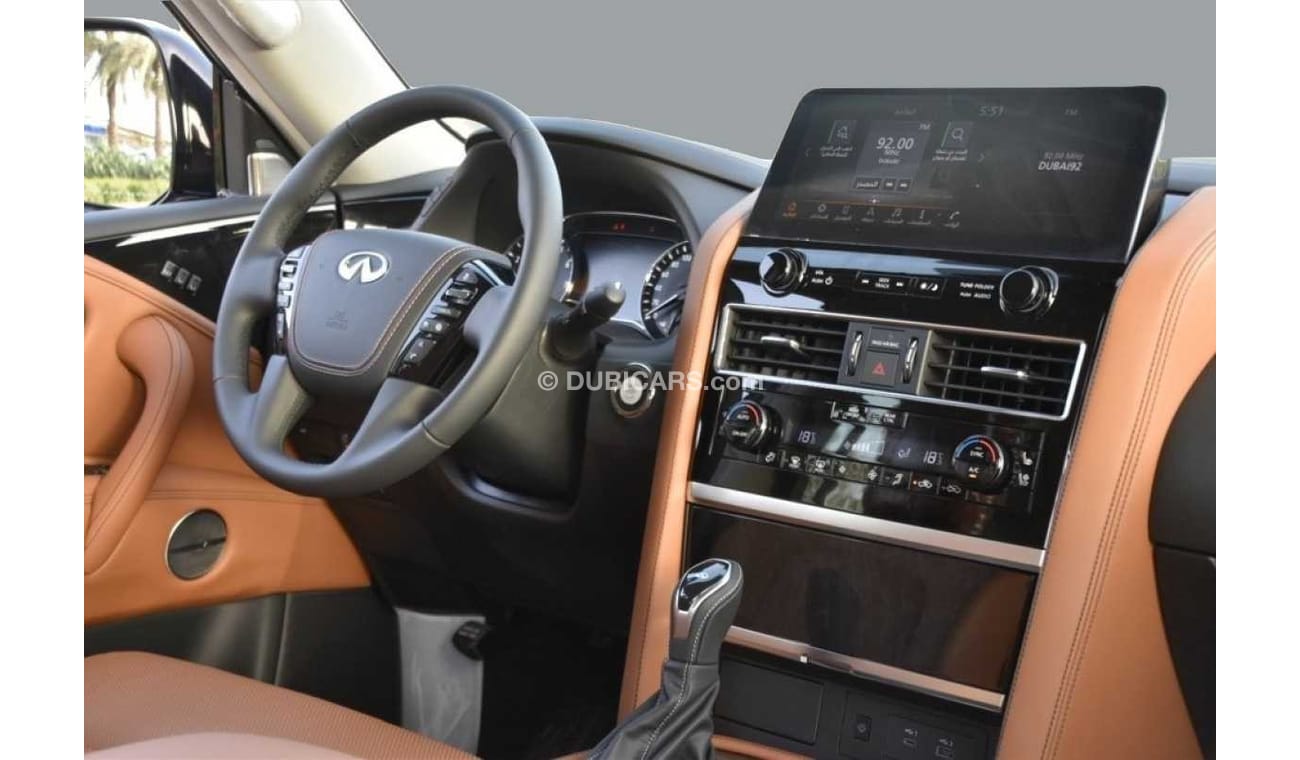 إنفينيتي QX80 سنسوري برو أكتف 8 Infiniti QX80 Luxury Full option Gcc Export Only