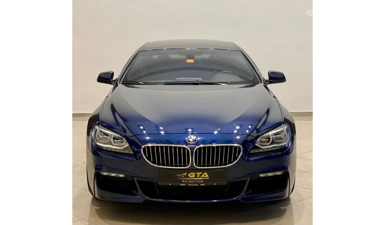 بي أم دبليو 640i 2015 BMW 640i Gran Coupe M Sport, Warranty, Full BMW Service History, GCC
