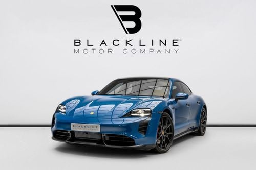 Porsche Taycan 2023 Porsche Taycan GTS, 2026 Porsche Warranty, Neptune Blue, Low KMs, GCC