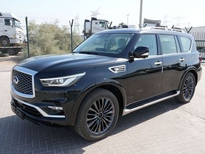 إنفينيتي QX80 2024 INFINITI QX80 LUXURY SENSORY PROACTIVE 5.6L V8 4WD 8-SEATS BRAND NEW 0KM