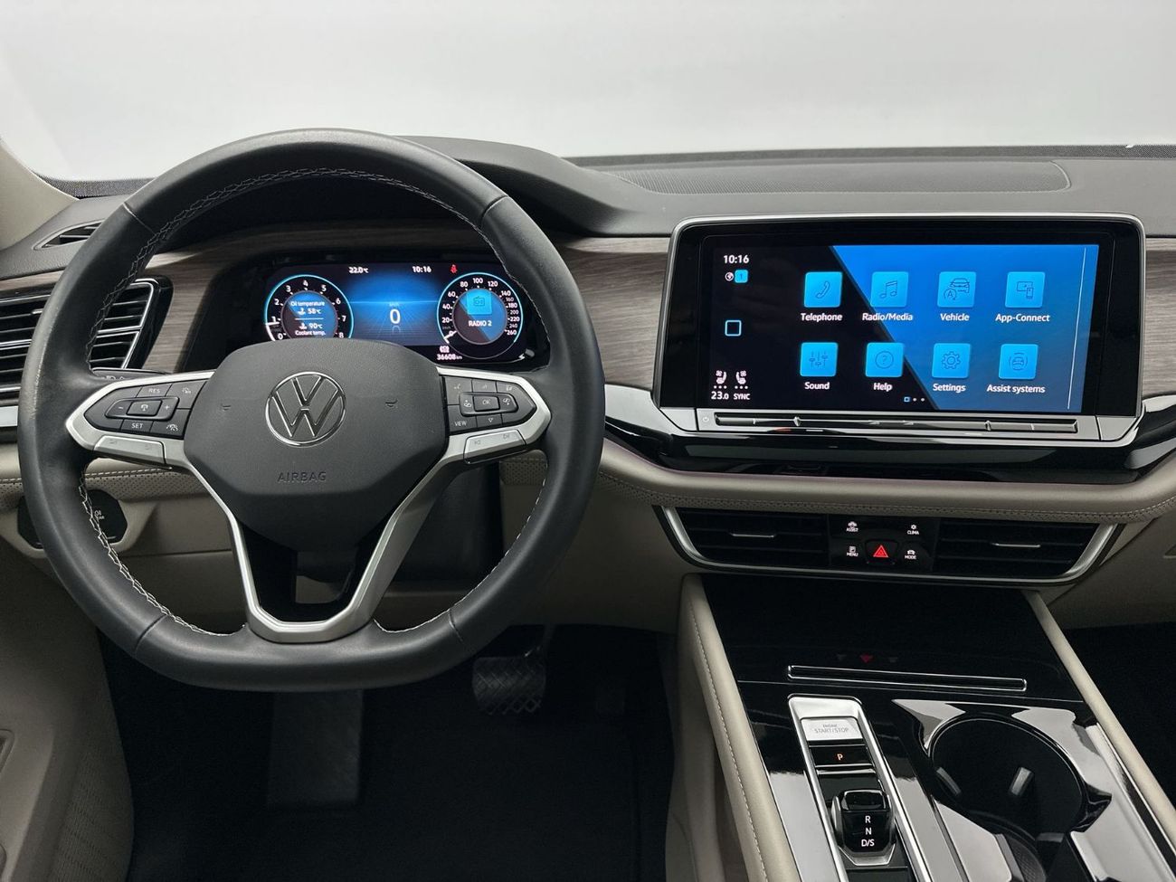 Volkswagen Teramont COMFORTLINE with Sunroof - Leather Seats 2L | VW Certified | Premium Ventilated Seats