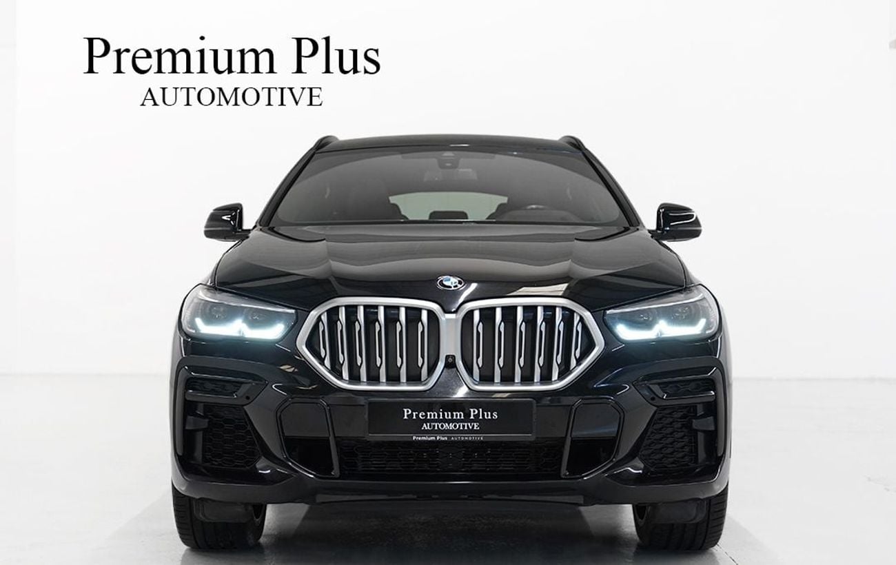 BMW X6 40i M Sport 3.0L 2022 BMW X6, Jan 2027 BMW Warranty, Full BMW Service History, Full Options, GCC