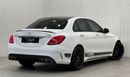 مرسيدس بنز C 63 AMG Std 2016 Mercedes Benz C63s AMG 1st Edition, Full Mercedes Service History, Full Options, GCC