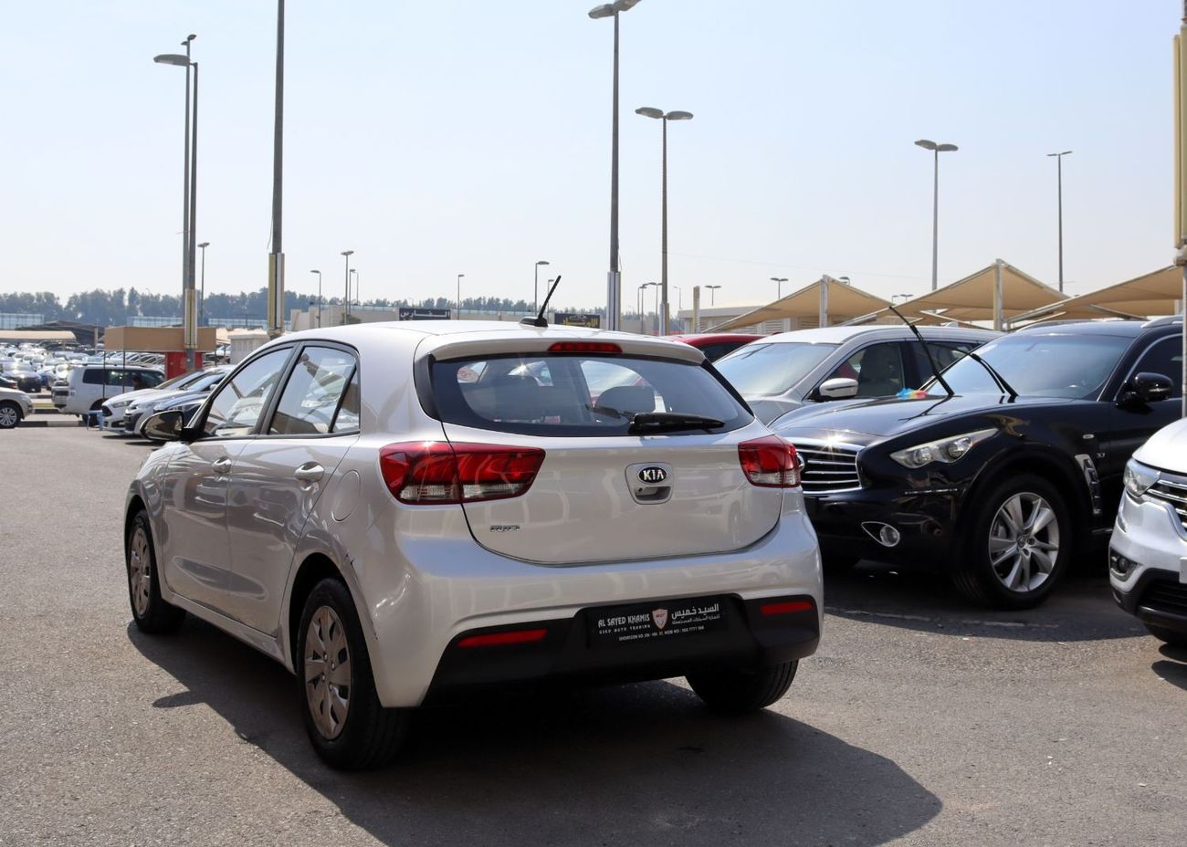 كيا ريو LX خالية من الحوادث - خليجي - صبغة الوكالة - مكينة 1400 سي سي