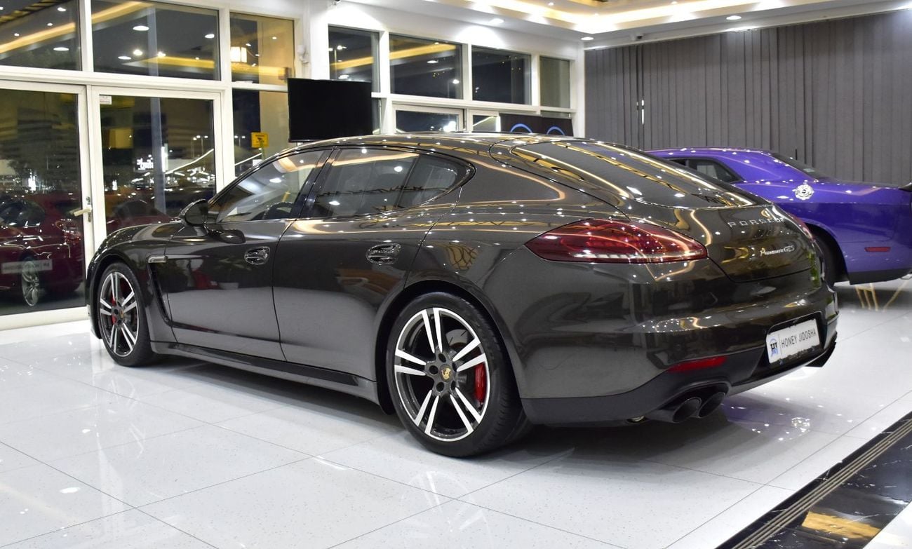 بورش باناميرا EXCELLENT DEAL for our Porsche Panamera GTS ( 2014 Model ) in Brown Color GCC Specs