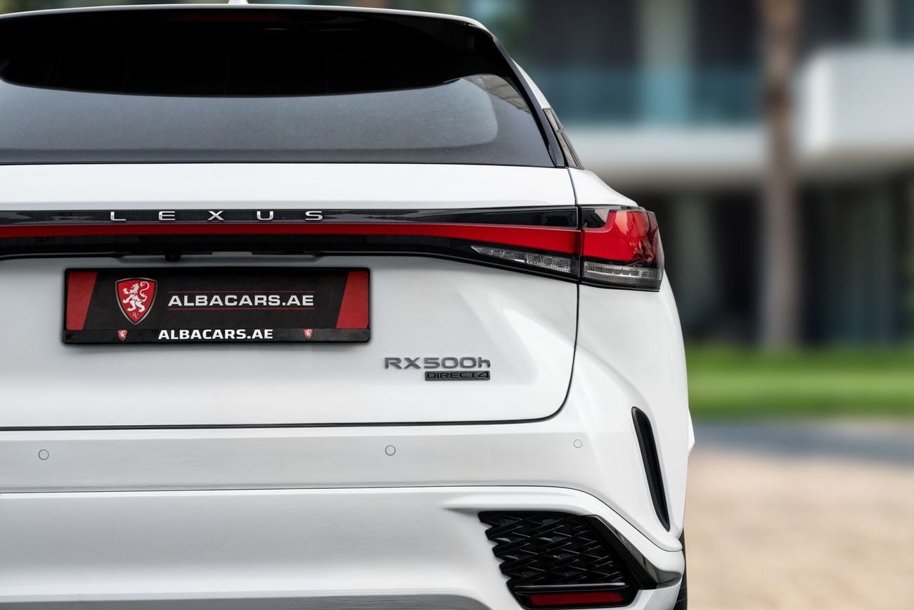 لكزس RX 500h RX 500H F-Sport | 4,505 P.M | 0% Downpayment | Lexus Warranty!