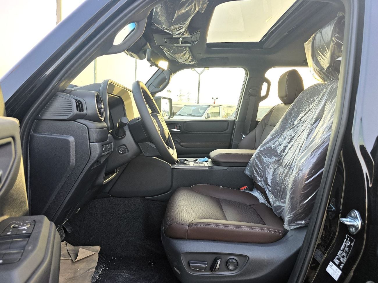 Toyota Prado Toyota Prado Adventure 2.8l diesel A/T 4WD White color inside Brown 2026 Model