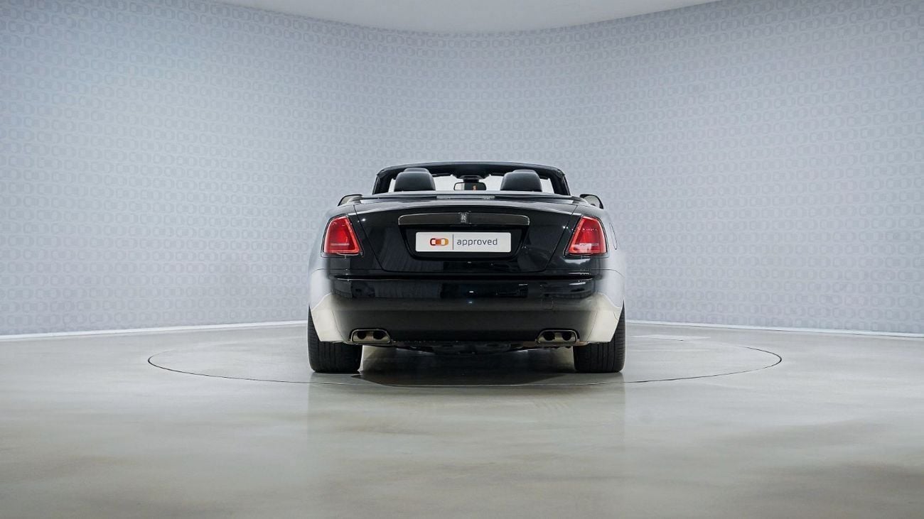 Rolls-Royce Dawn | AED 17,017 PM | Up to 3 Years Unlimited Warranty |