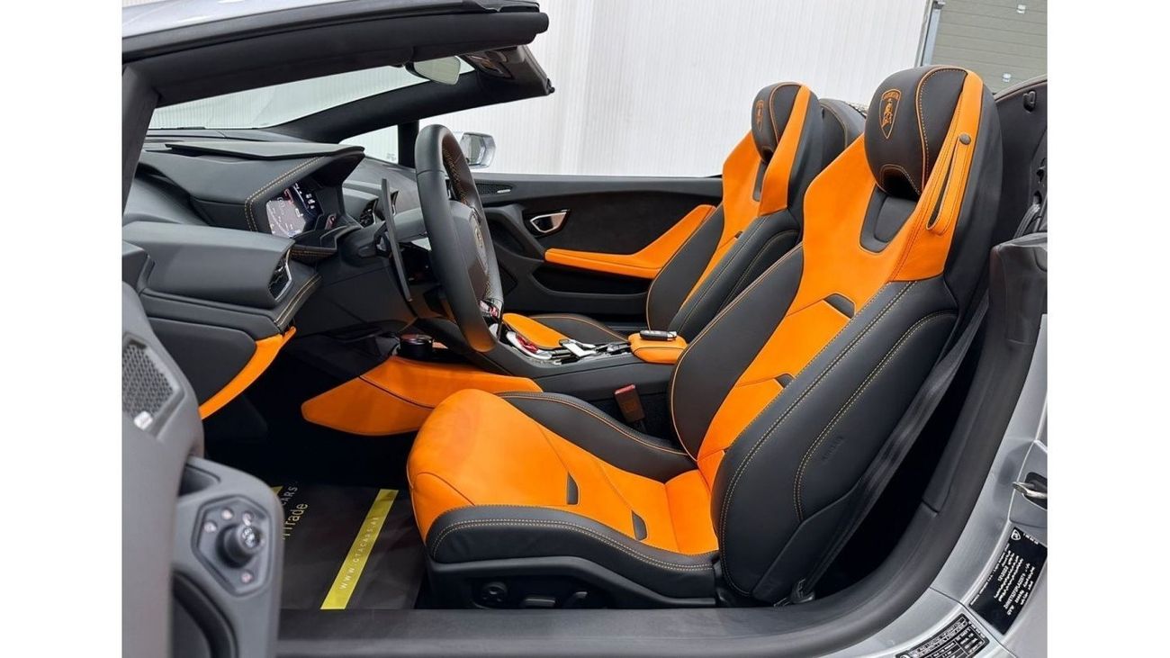 Lamborghini Huracan 2023 Lamborghini Huracan Evo Spyder, April 2026 Lamborghini Warranty + Service Pack, Low Kms, GCC