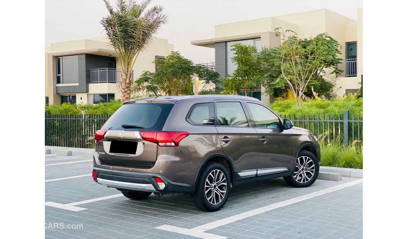 Mitsubishi Outlander Outlander 2016 || GCC || 0% D.P || Low Mileage || 7 seater