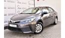 Toyota Corolla AED 1039 PM | 2.0L SE GCC DEALER WARRANTY