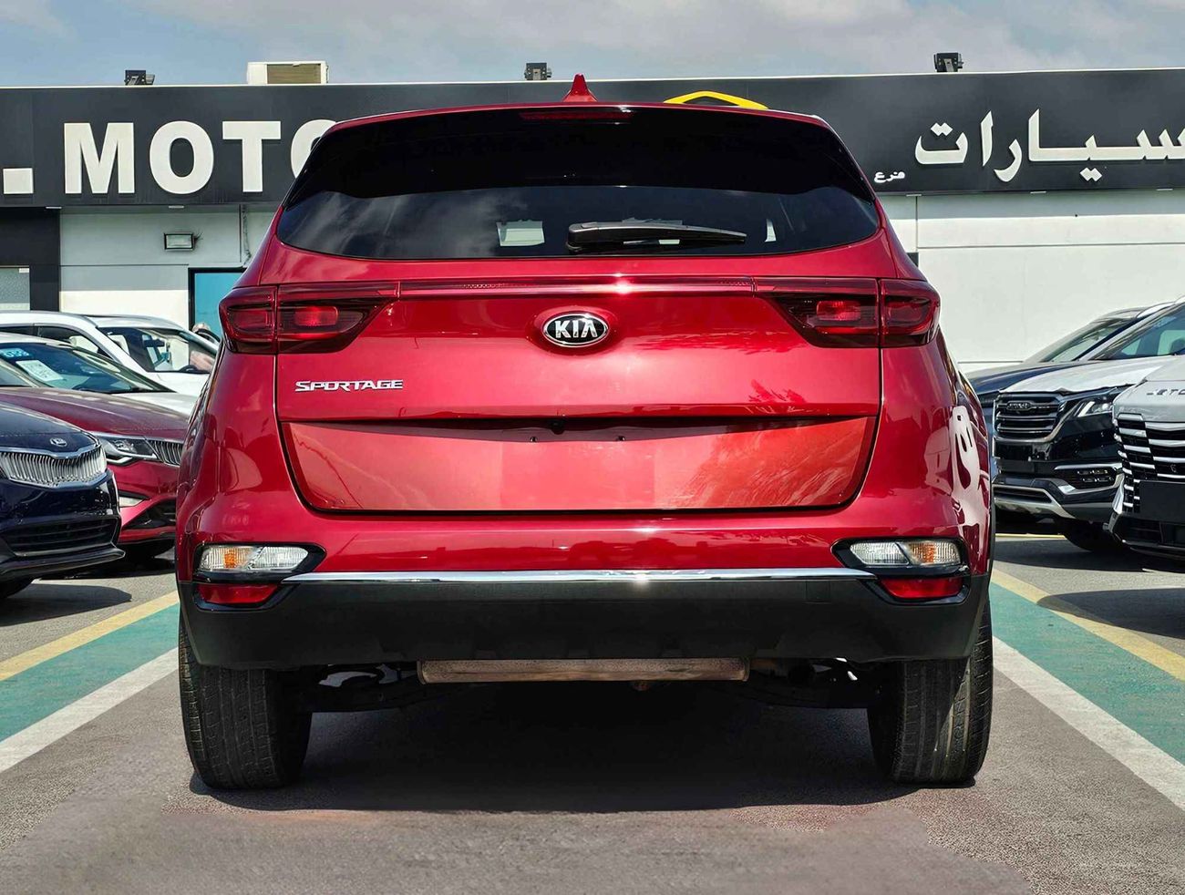 كيا سبورتيج LX // 659 AED Monthly // MID OPT // ORG AIRBAG (LOT # 37452)