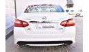 Nissan Altima 2.5L S 2017 GCC SPECS DEALER WARRANTY