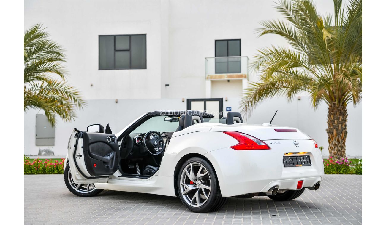 Nissan 370Z Roadster - 2 Y Warranty! - Full Service History -  AED 1,351 PER MONTH - 0% DP