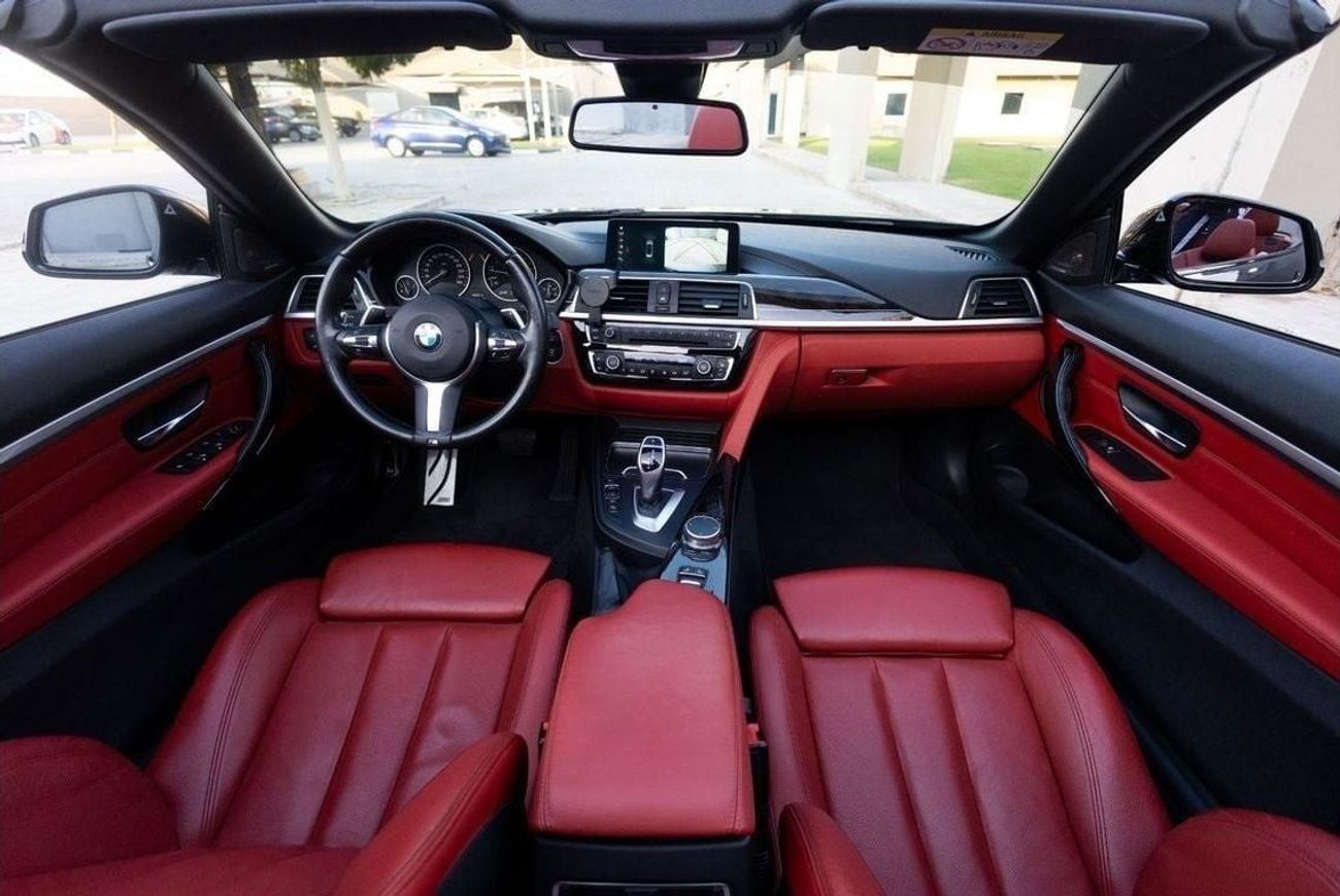 BMW 430i M Sport 2.0L BMW 430i M-Sport Convertible 2018 GCC under Warranty with Flexible Down-Payment.