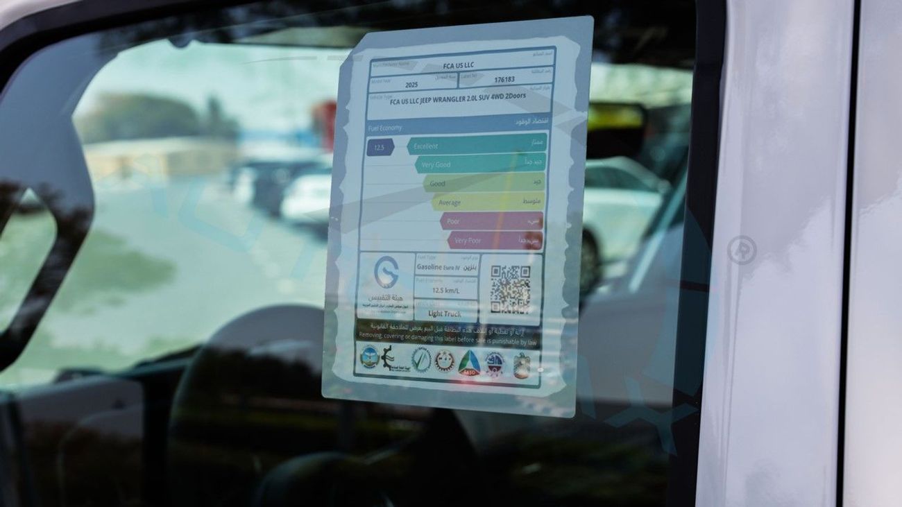 Jeep Wrangler RUBICON 2.0L Turbo 2025 GCC With 5 Years Or 100,000 Km Warranty & 3 Years Service @Official Dealer