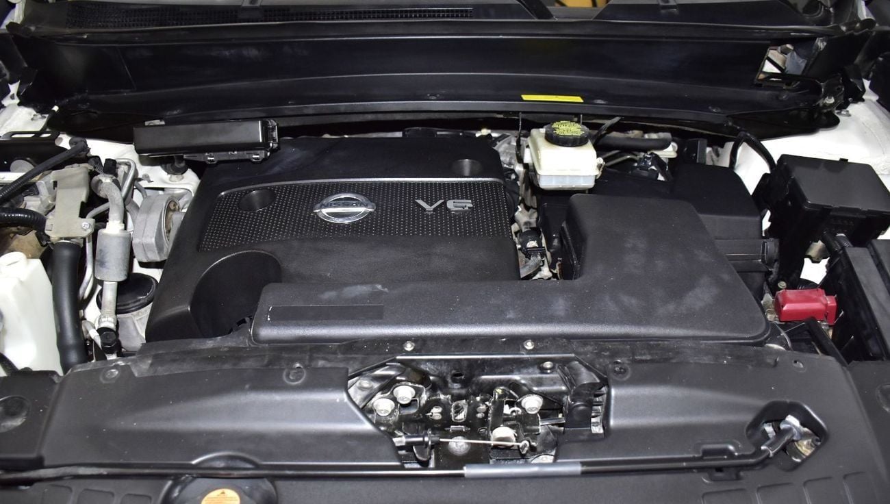 Nissan Pathfinder EXCELLENT DEAL for our Nissan Pathfinder SV 4WD ( 2015 Model ) in White Color GCC Specs