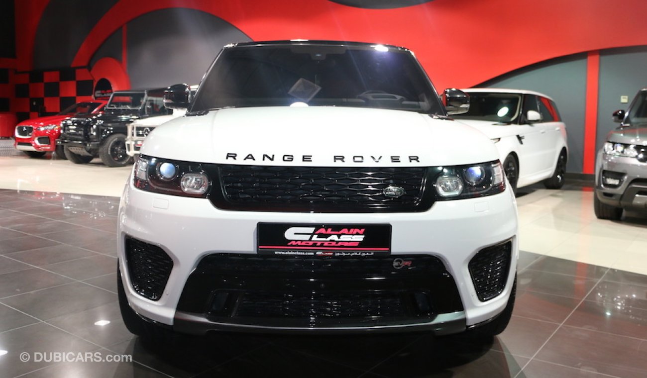 Land Rover Range Rover Sport SVR - With Warranty and Service Contract