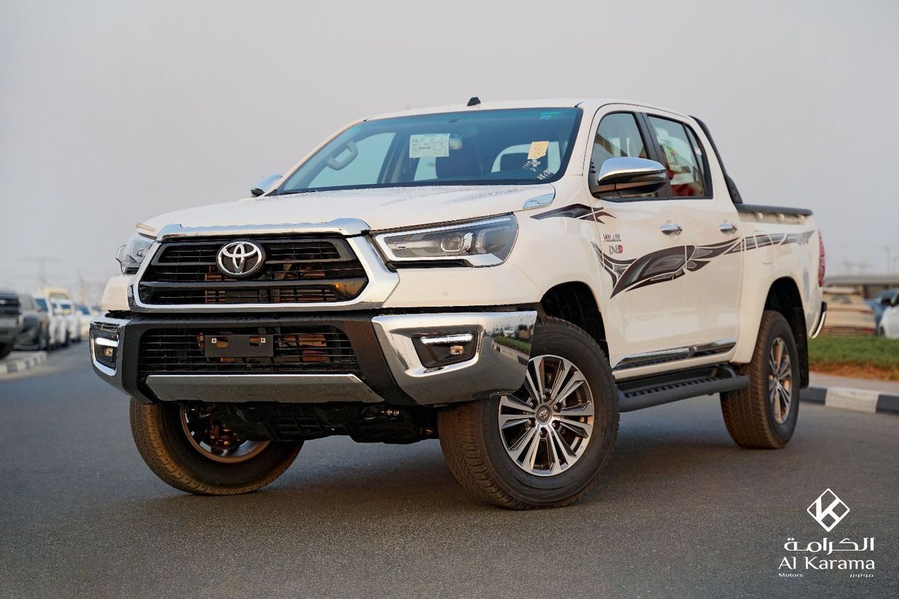 Toyota Hilux S GLX 2.4L 4WD A/T SR5 D-4D - GCC Specs  - Double Cabin, Full Option - Zero KM | Diff Lock