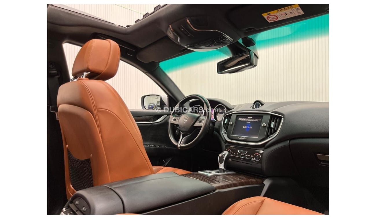 Maserati Ghibli 2014 Maserati Ghibli S, Full Maserati Service History, Low Kms, GCC
