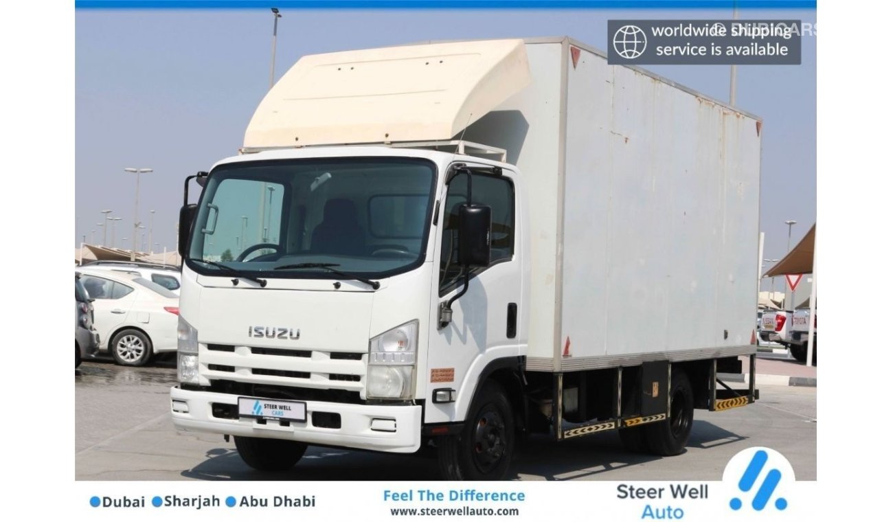 Isuzu NPR 2014 | DRY BOX WITH GCC SPECS AND EXCELLENT CONDITION
