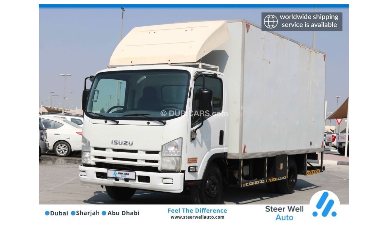 Isuzu NPR 2014 | DRY BOX WITH GCC SPECS AND EXCELLENT CONDITION