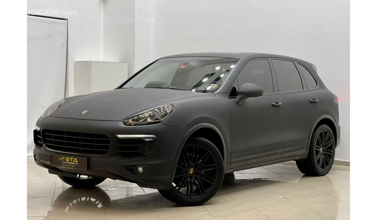 Porsche Cayenne S 2015 Porsche Cayenne S, Full Service History, Warranty, GCC