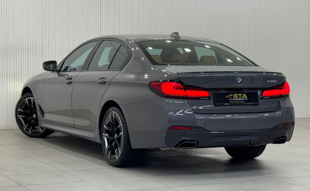 BMW 540i M Sport Comfort 3.0L 2022 BMW 540i M-Sport, Aug 2026 BMW Warranty + BMW Service Package, Full BMW Se