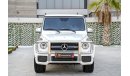Mercedes-Benz G 63 AMG | 4,876 P.M | 0% Downpayment | Full Option | Spectacular Condition