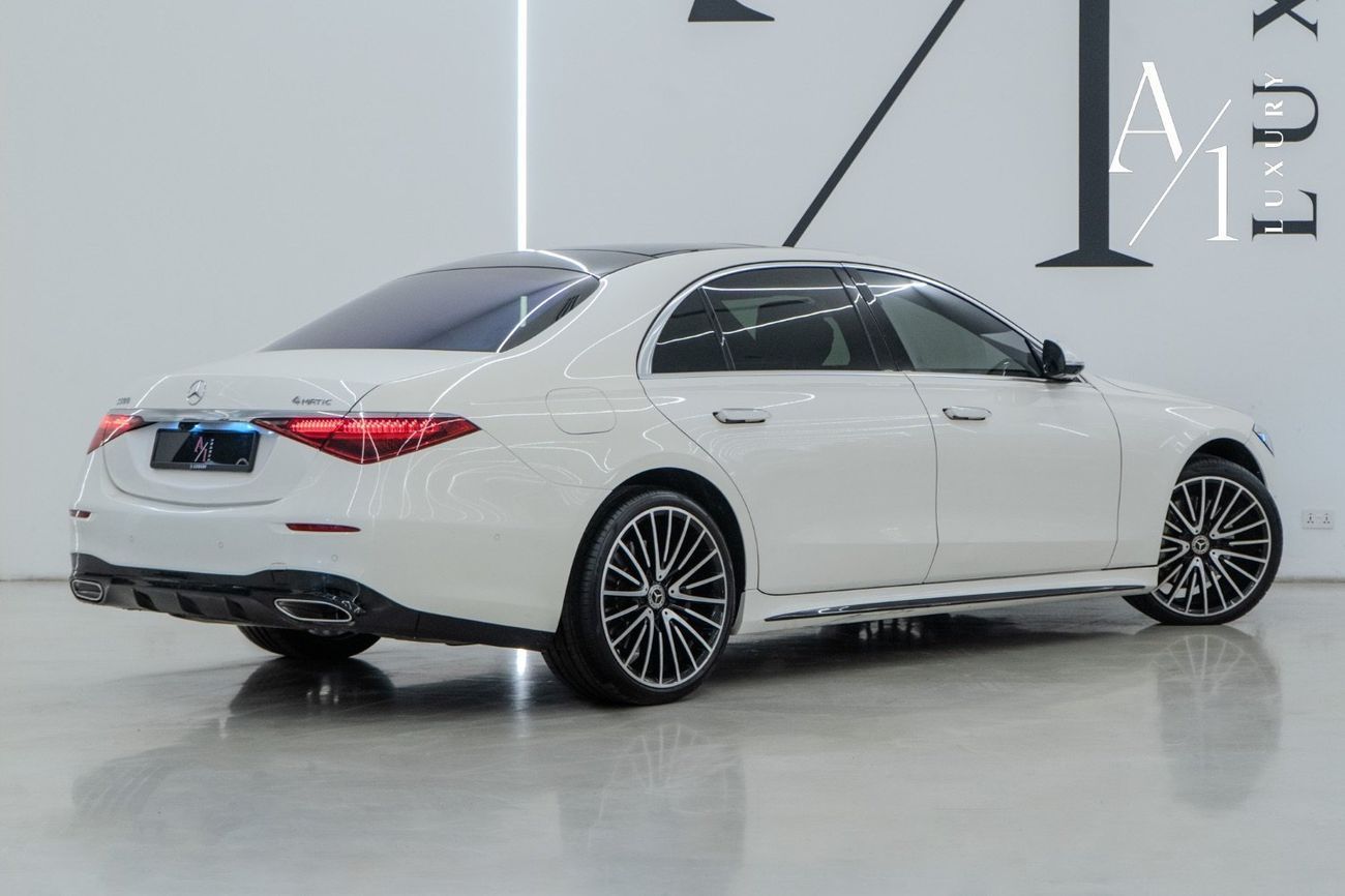 Mercedes-Benz S 500 4MATIC 3.0L 2021 Mercedes S500, Full Option, Diamond Seats, Excellent Condition, European Specs