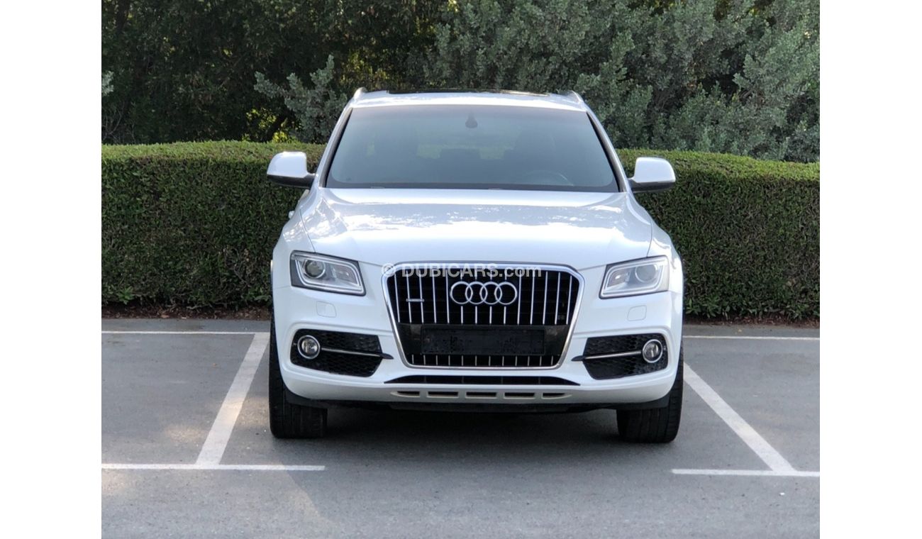 أودي Q5 موديل 2014 خليجي حاله ممتازه جدا من الداخل والخارج فل مواصفات بانوراما ومثبت سرعه وتحكم كهربي كامل و