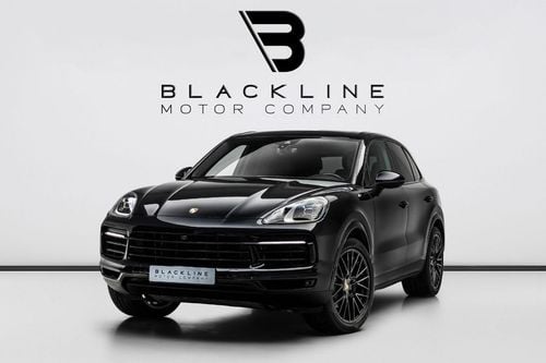 Porsche Cayenne Std 3.0L (340 HP) 2019 Porsche Cayenne SUV, Blackline Warranty, Full Service History, GCC
