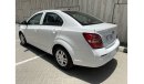 Chevrolet Aveo 1.2L | GCC | EXCELLENT CONDITION | FREE 2 YEAR WARRANTY | FREE REGISTRATION | 1 YEAR COMPREHENSIVE I