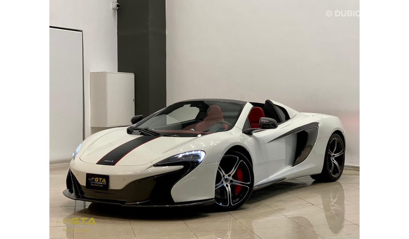 McLaren 650S 2016 McLaren 650S Spider, Full McLaren Service History, Warranty, GCC