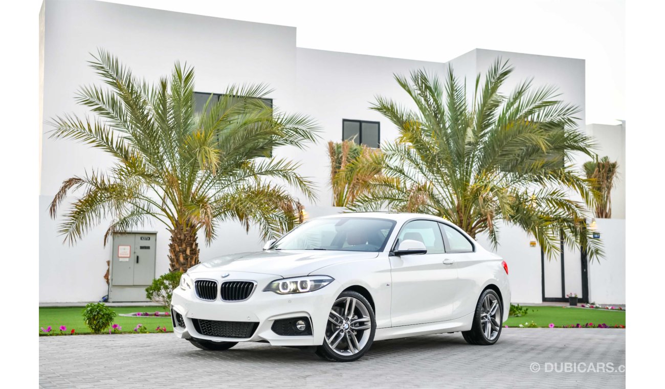 بي أم دبليو 220 M-Sport - Brand New - Agency Warranty - GCC - AED 2,722 Per Month! - 0% DP